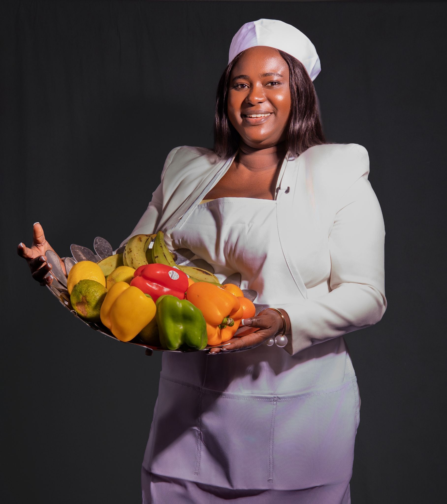 Chef preparing Ghanaian and fusion dishes for Seattle catering